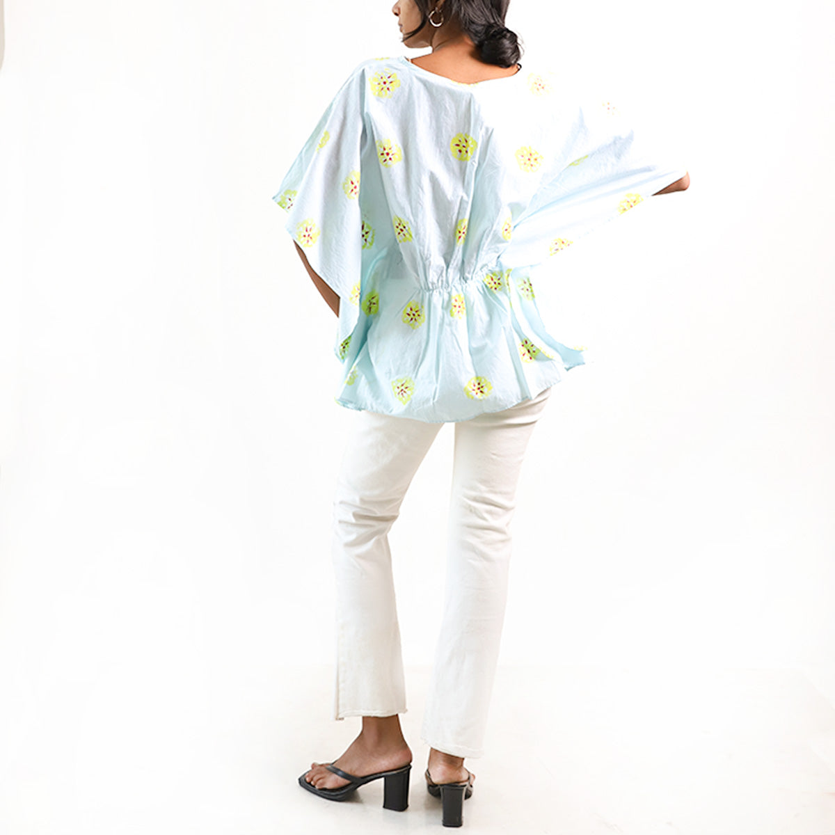 Powder Blue Kaftan Top