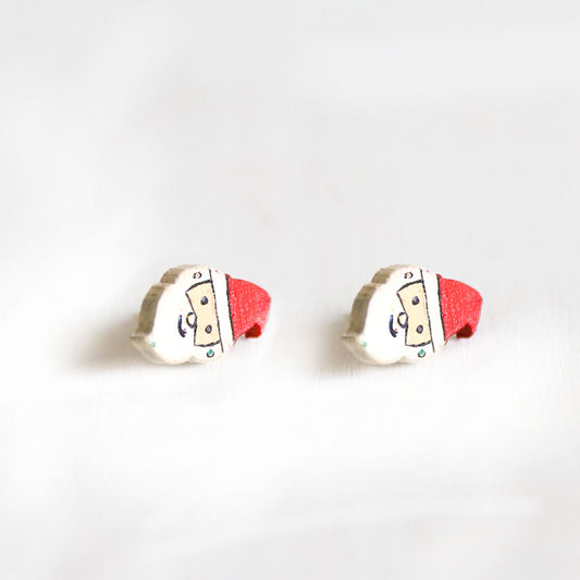 Festive Santa Charm Earrings