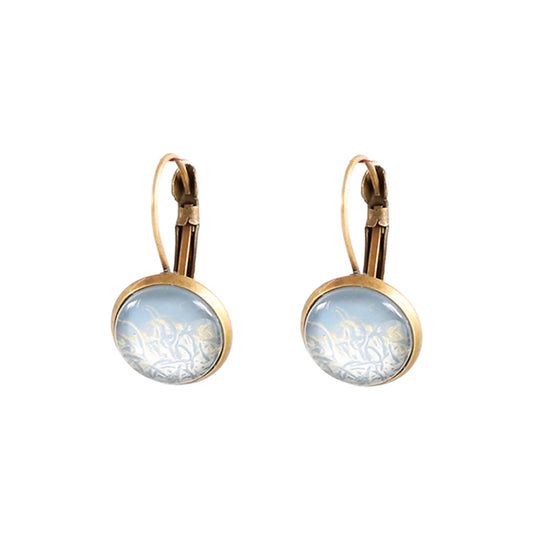 Blue Frost Earrings