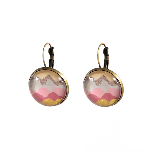 Rose Mist Earrings