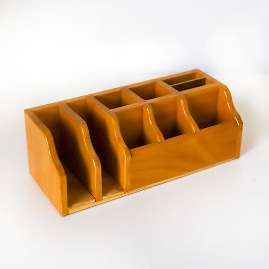 Wooden Desk Organizer