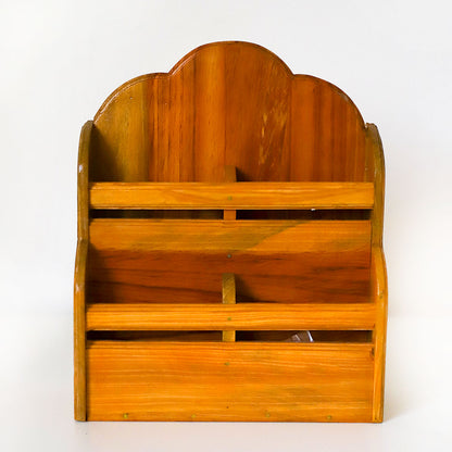 Wooden Letter Rack