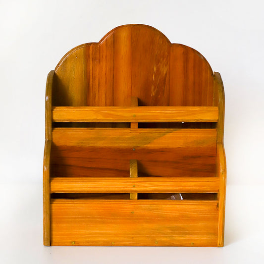 Wooden Letter Rack