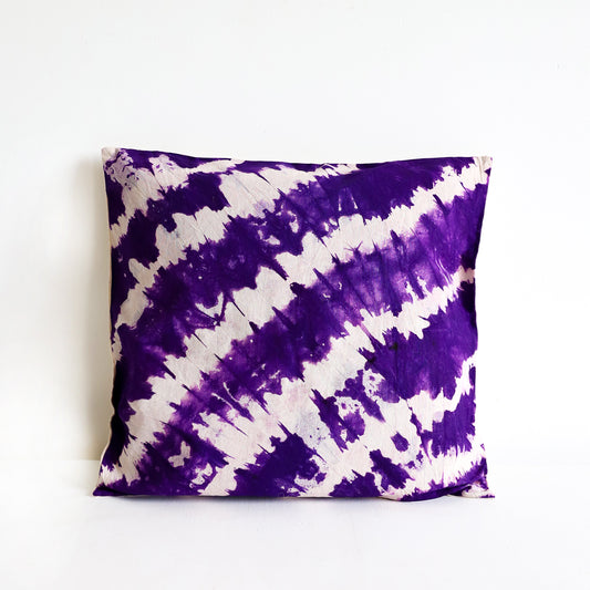 Purple Haze Batik Cushion Cover