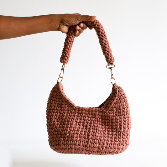Pearl Crotchet Shoulder Bag