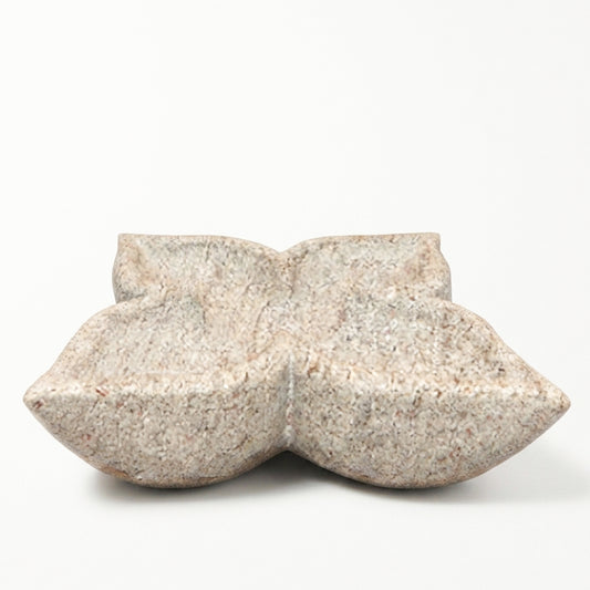 Four Point Stone Oil Lamp