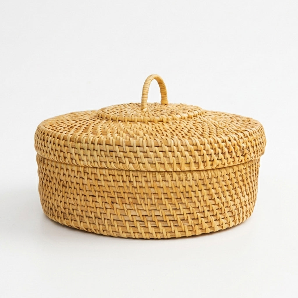 Gruha Sand Round Storage Box