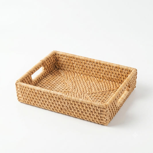 Gruha Small Sand Rectangular Tray