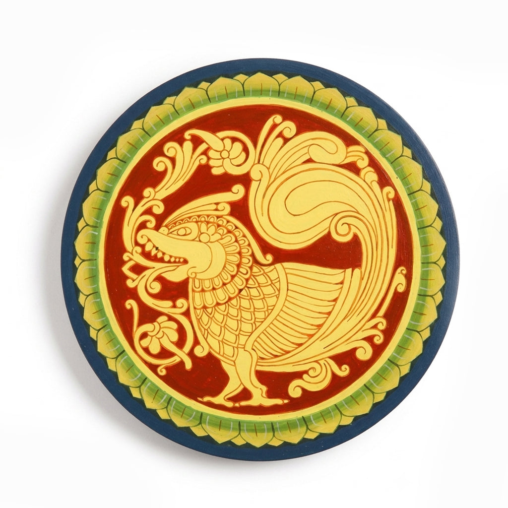 Traditional Duck Decorative Wooden Plate