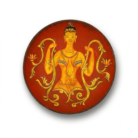 Warrior Decorative Wooden Plate