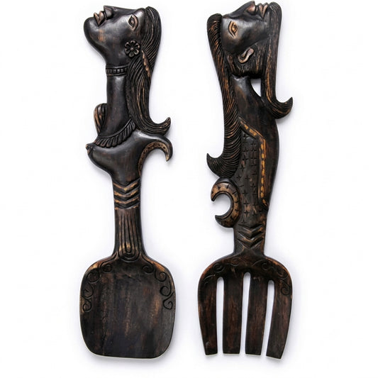 Fork &amp; Spoon Decorative Set