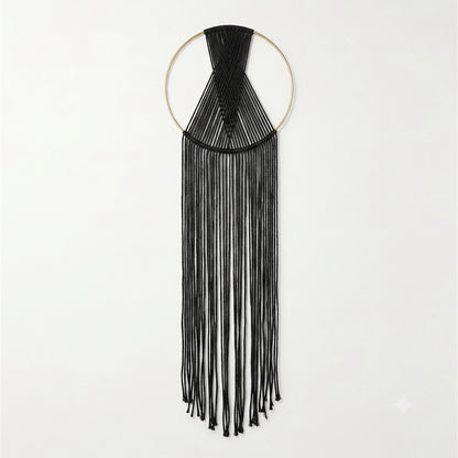 Black Panther Macrame Dream Catcher
