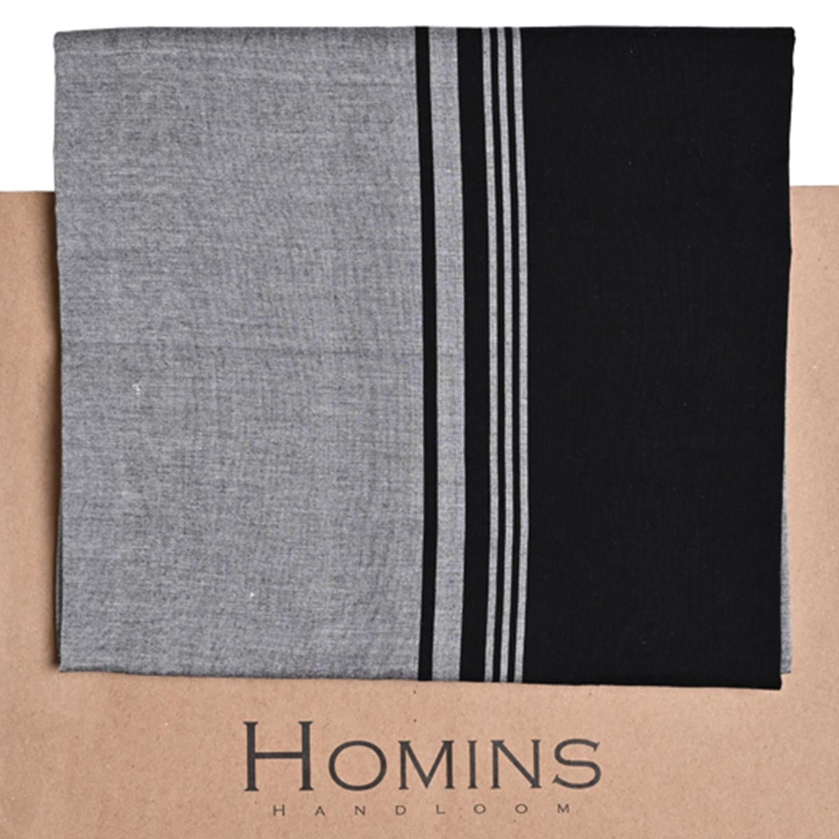 Black and White Handloom Sarong