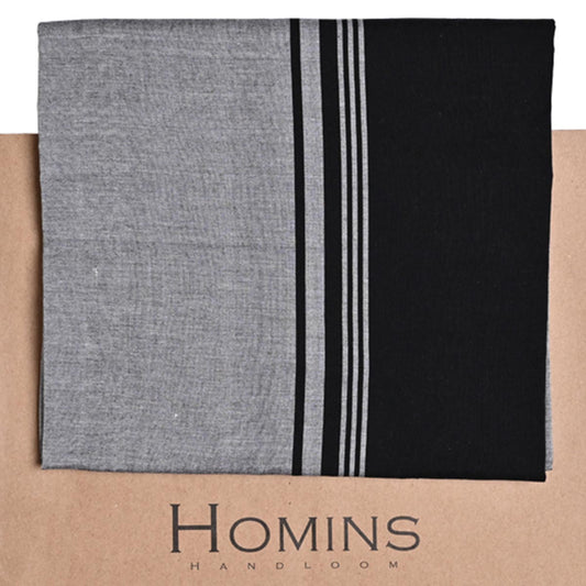 Black and White Handloom Sarong