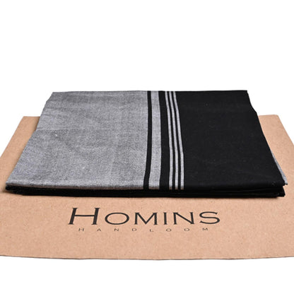 Black and White Handloom Sarong