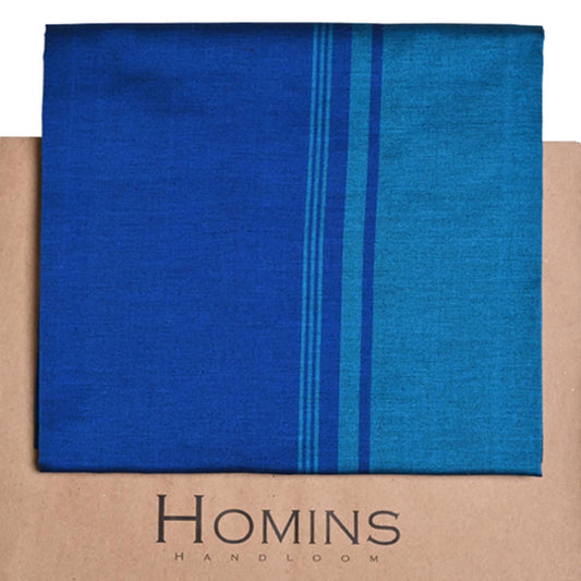 Blue and Turquoise Handloom Sarong