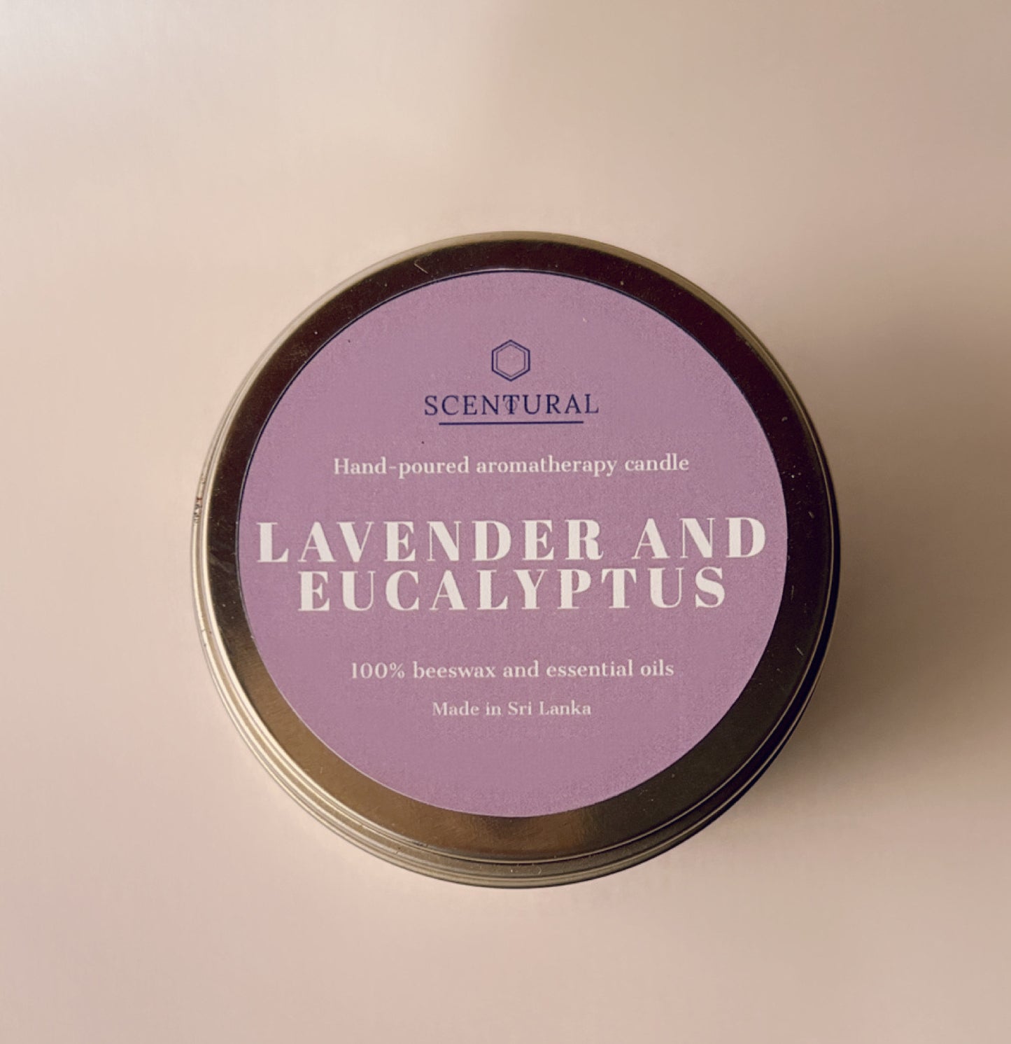 Lavender and Eucalyptus Candle