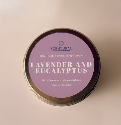 Lavender and Eucalyptus Candle