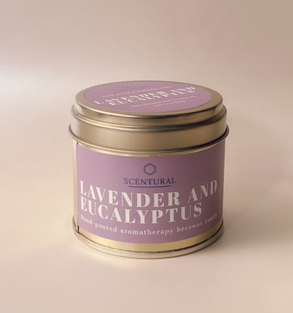 Lavender and Eucalyptus Candle