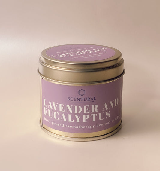 Lavender and Eucalyptus Candle