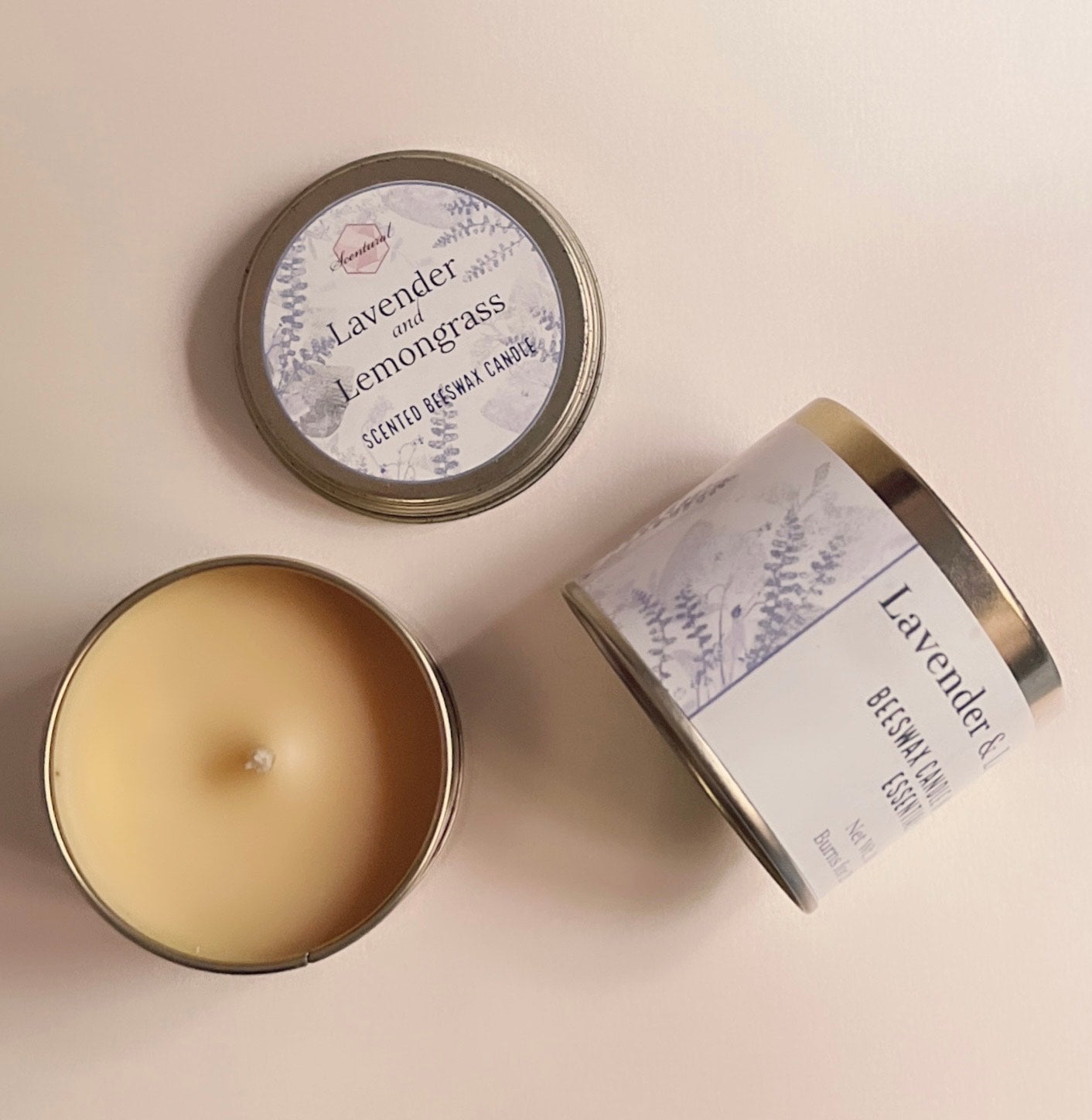 Lavender and Lemongrass Candle