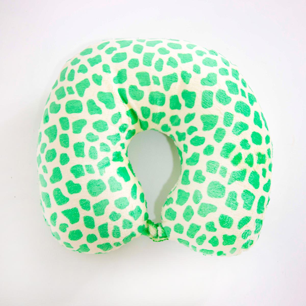 Green Leopard Neck Pillow