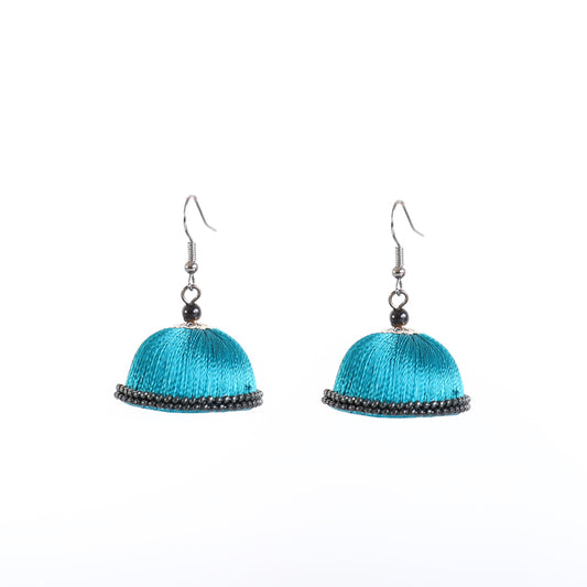 Blue Nova Jhumkas