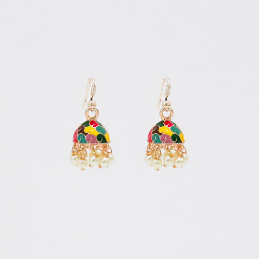 Rainbow Glow Jhumka