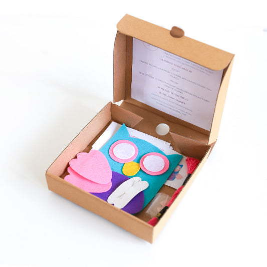 Owl With Wings Sewing Kit