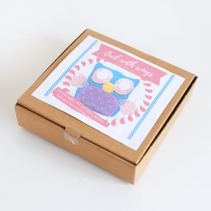Owl With Wings Sewing Kit