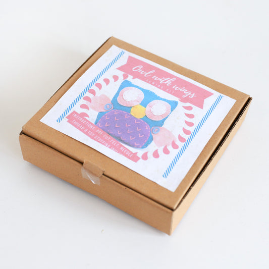 Owl With Wings Sewing Kit
