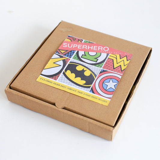 Superhero Canvas Painting Kit