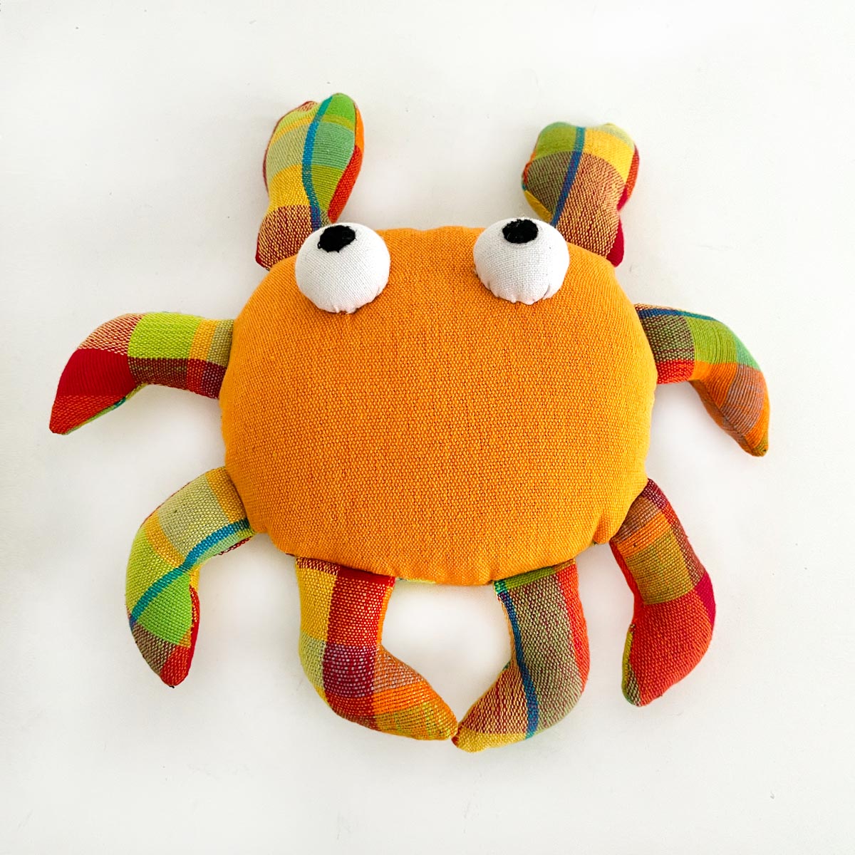 Crab Handloom Soft Toy