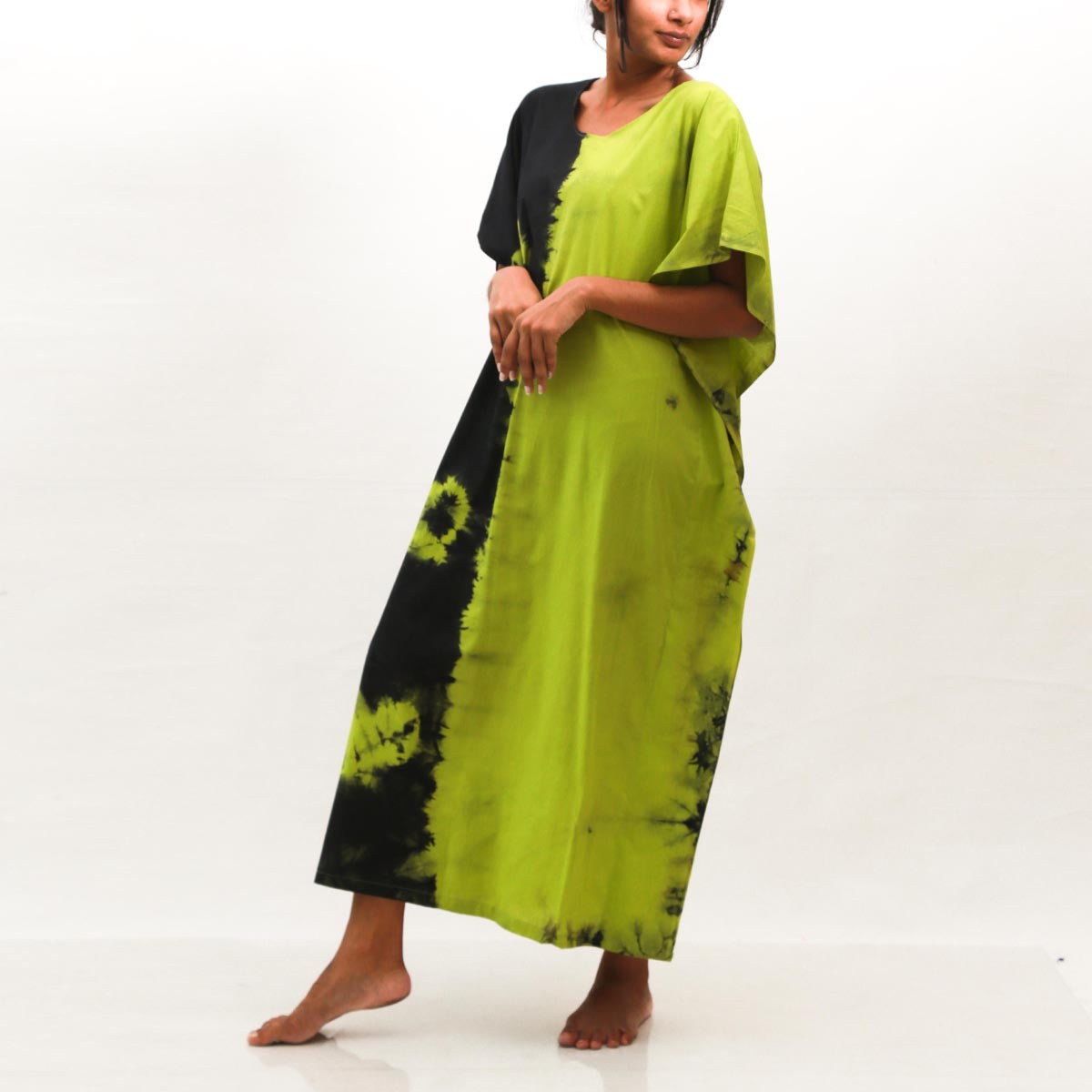 Limo Dual Tie-Dye Kaftan