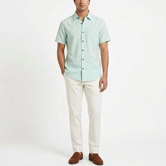 Sage Linen Shirt