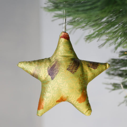 Lime Star Ornament