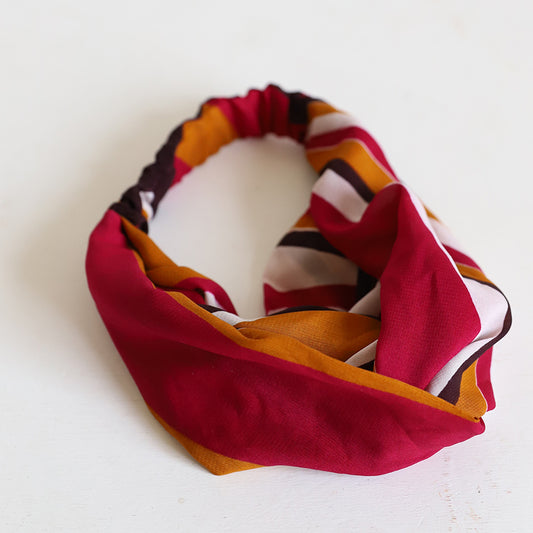 Crimson Elegance Headband