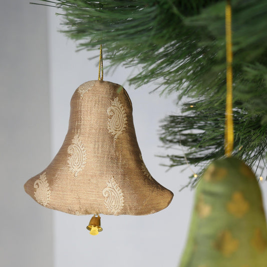 Dull gold Bell Ornament