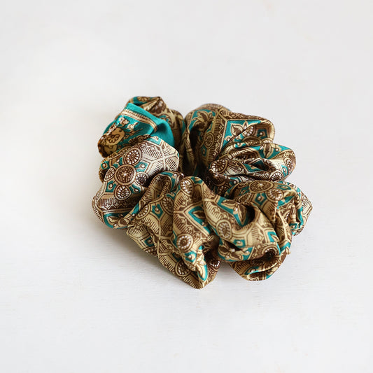Golden Glow Scrunchie