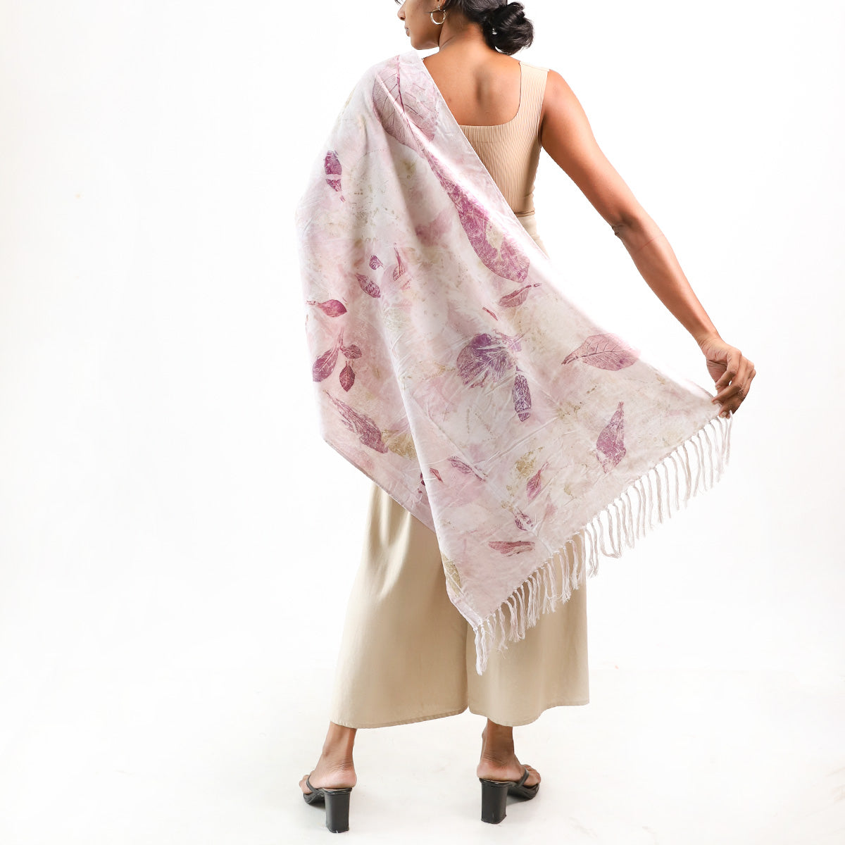 Blush Meadow Shawl