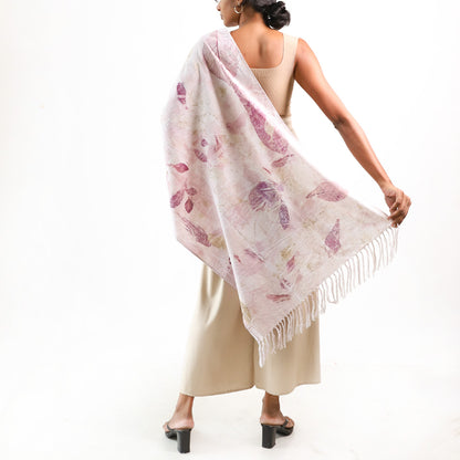Blush Meadow Shawl