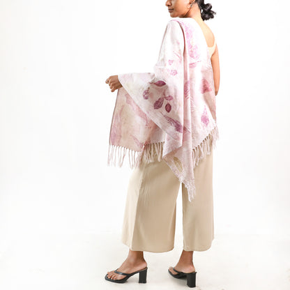 Blush Meadow Shawl