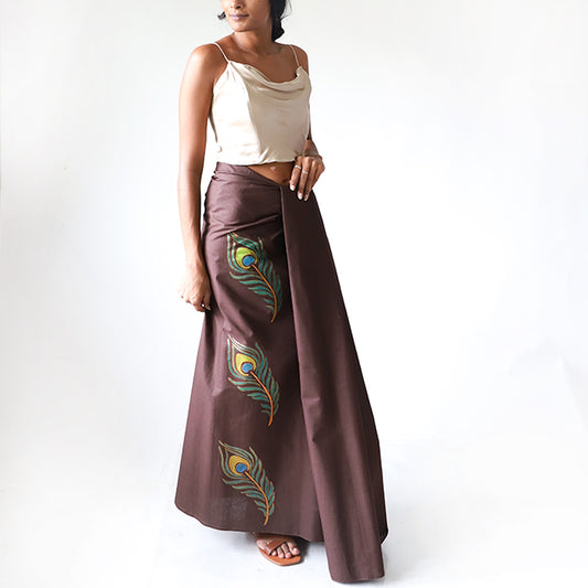 Peacock Whisper Sarong