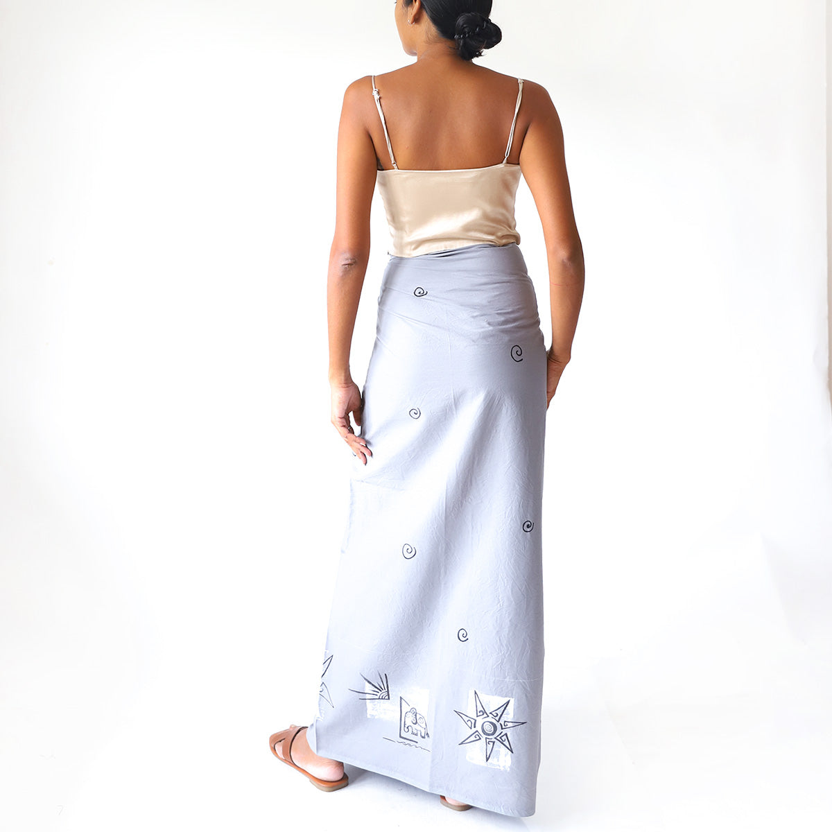 Gray Sun Sarong