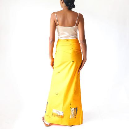 Golden Leaf Sarong