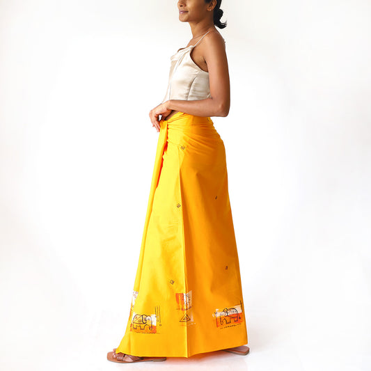 Amber Elephant Sarong