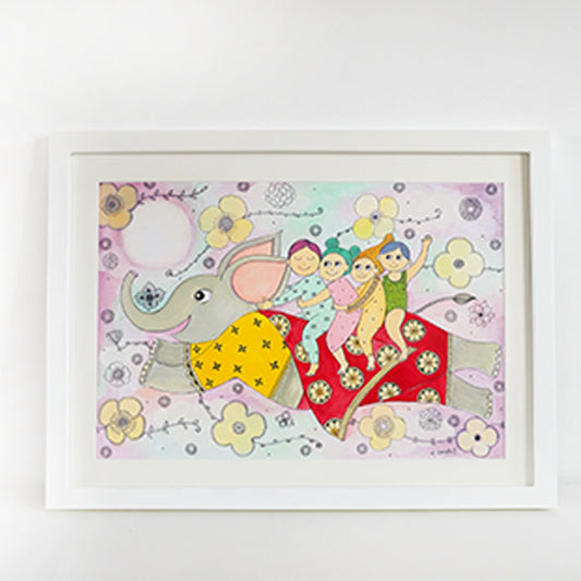 Enchanted Elephant Moment Painting