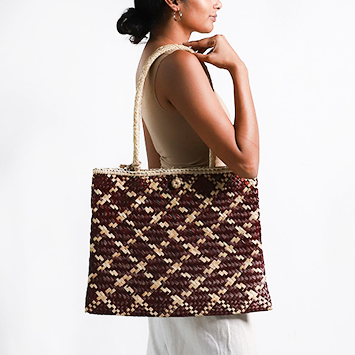 Earthy Charm Palmyrah Bag