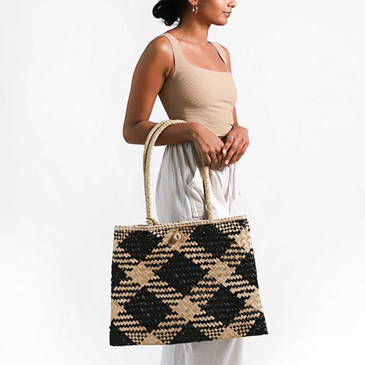 Ebony Grace Palmyrah Bag