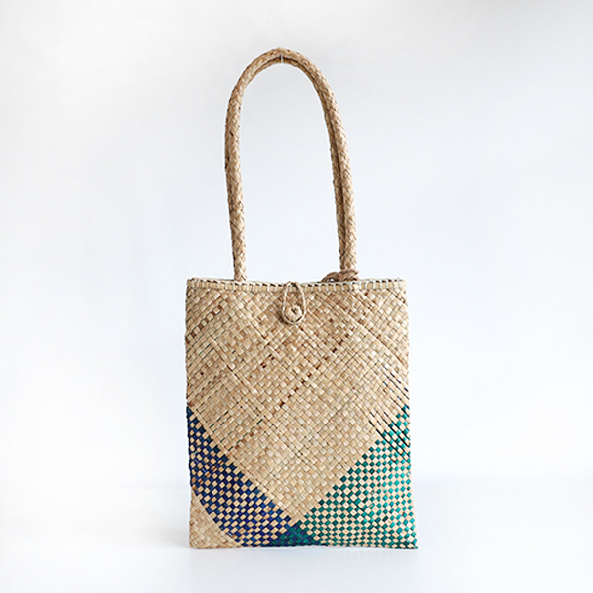 Sapphire Tide Palmyrah Bag